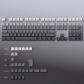 Polar Day 104+30 Keys OEM Profile PBT Doubleshot Side Legends Keycaps Set for MX Keyboard